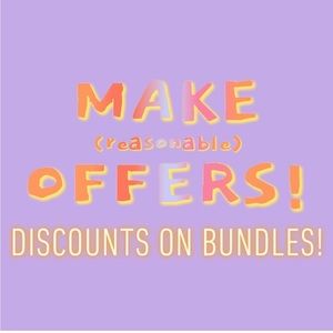 Make Offers! 🦋 Bundle 2+ items for 25% off!
